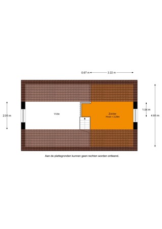 Floorplan - Voorweg 167, 2376 BD Nieuwe Wetering